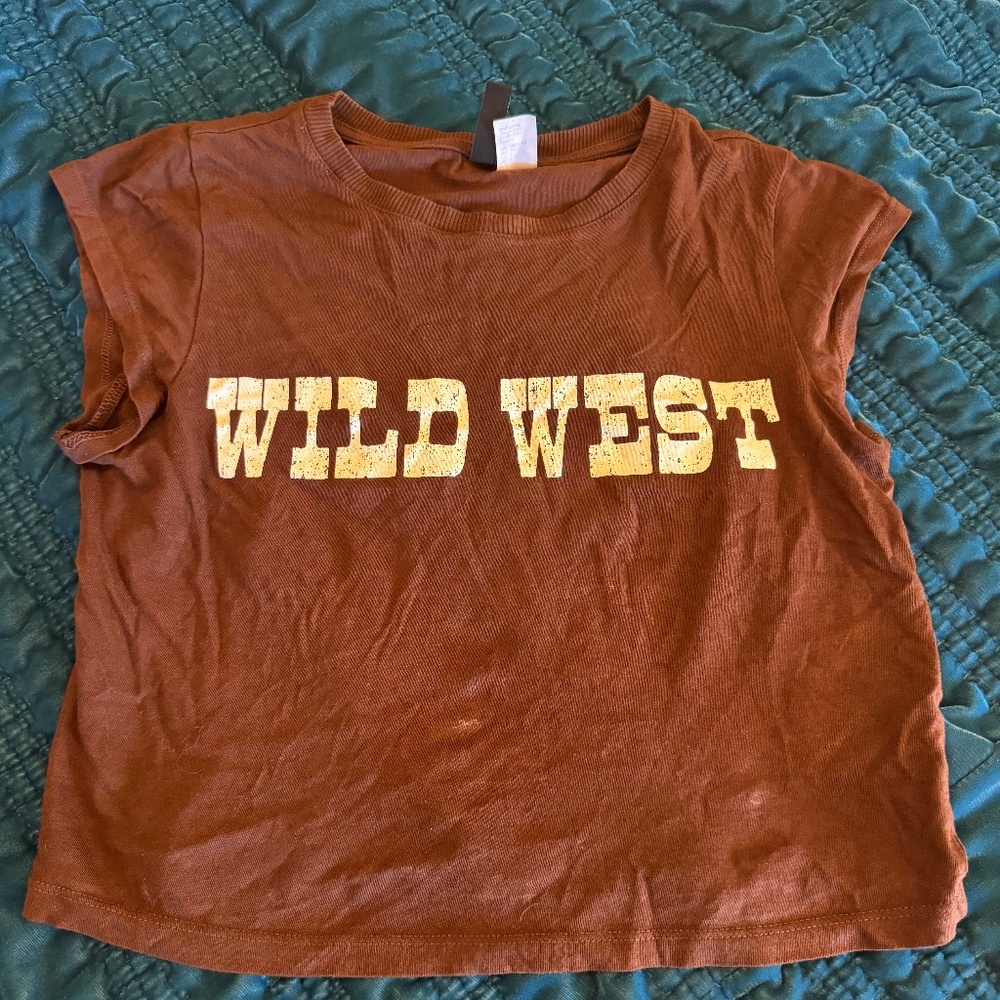 H&M Wild West Crop Top